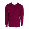 MEN’S CREW NECK FINE GAUGE COTTON PULLOVER