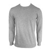 MEN’S CREW NECK FINE GAUGE COTTON PULLOVER