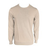MEN’S CREW NECK FINE GAUGE COTTON PULLOVER