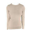 WOMEN’S CREW NECK FINE GAUGE COTTON PULLOVER