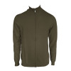 MEN’S FULL ZIP CARDIGAN FINE GAUGE COTTON