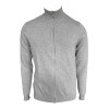 MEN’S FULL ZIP CARDIGAN FINE GAUGE COTTON