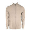 MEN’S FULL ZIP CARDIGAN FINE GAUGE COTTON
