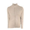WOMEN’S FULL ZIP CARDIGAN FINE GAUGE COTTON