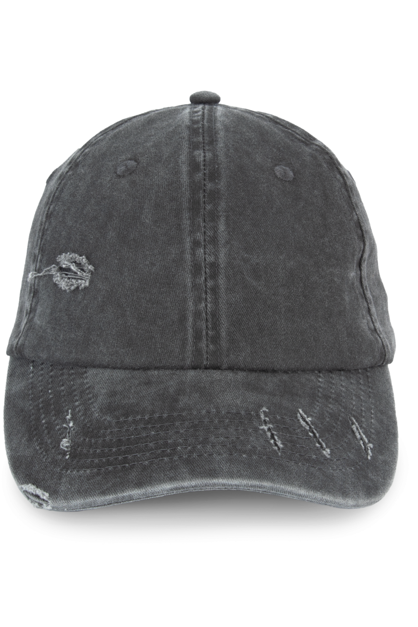ECO-FRIENDLY UNISEX RIPPED EFFECT CAP