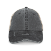 ECO-FRIENDLY UNISEX RIPPED EFFECT TRUCKER CAP
