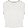 ECO-FRIENDLY LADIES’ SLEEVELESS CROP T-SHIRT