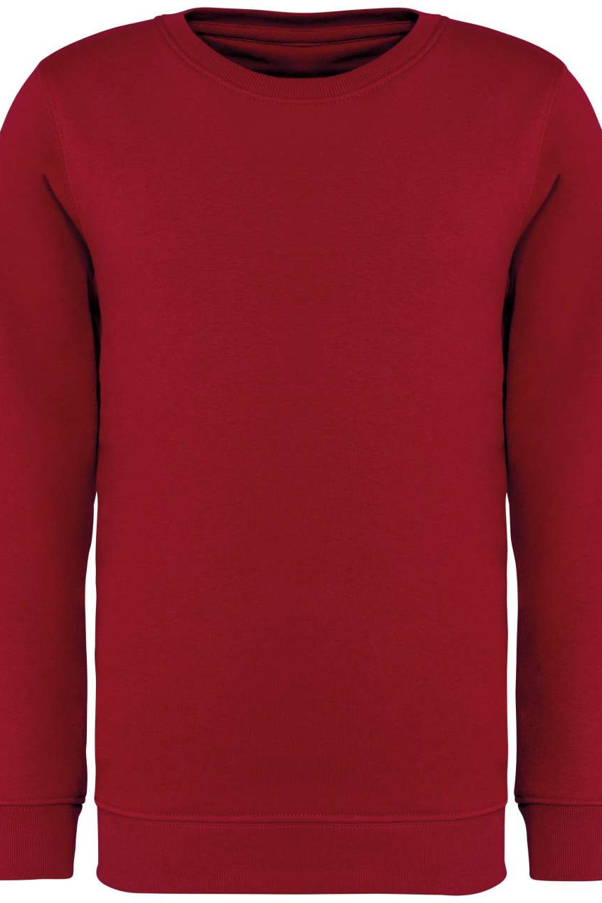 KIDS' ECO-FRIENDLY ROUND NECK SWEATSHIRT
