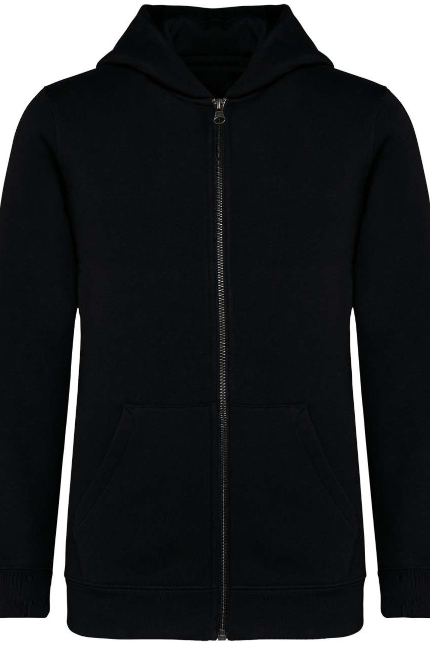 ECO-FRIENDLY KIDS’ FULL ZIP HOODED SWEATSHIRT