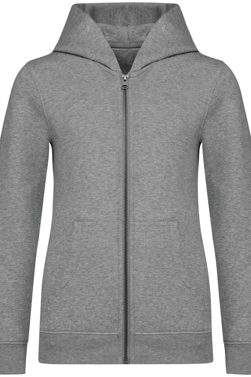 ECO-FRIENDLY KIDS’ FULL ZIP HOODED SWEATSHIRT