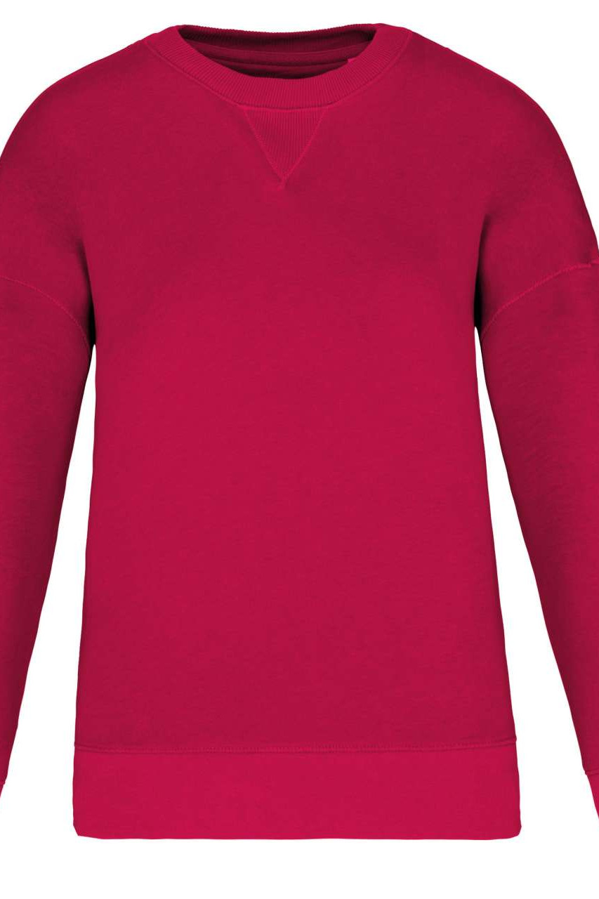 ECO-FRIENDLY LADIES’ DROP-SHOULDER SWEATSHIRT