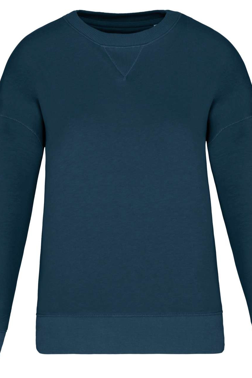 ECO-FRIENDLY LADIES’ DROP-SHOULDER SWEATSHIRT