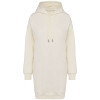 LADIES' ECO-FRIENDLY HOODED SWEATSHIRT DRESS