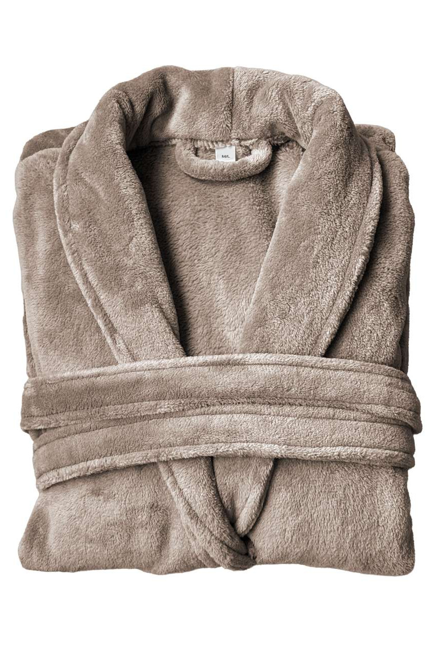 OLIMA CORAL FLEECE BATHROBE