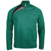 ADULTS' ZIP NECK TRAINING TOP