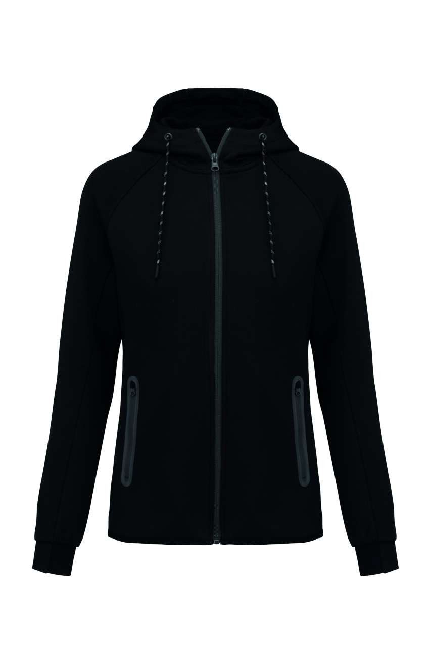 LADIES’ HOODED SWEATSHIRT