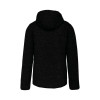 MEN'S HEATHER HOODED JACKET