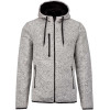 MEN'S HEATHER HOODED JACKET