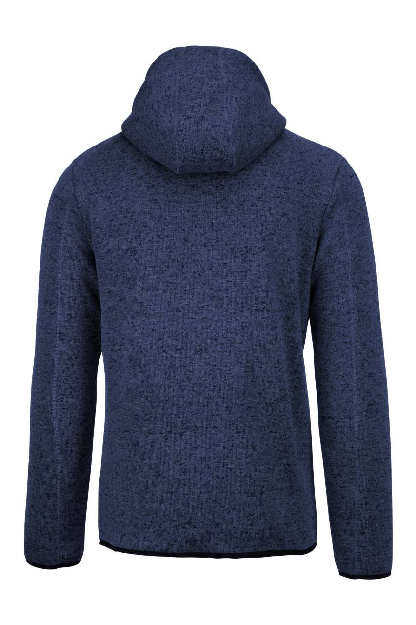 MEN'S HEATHER HOODED JACKET