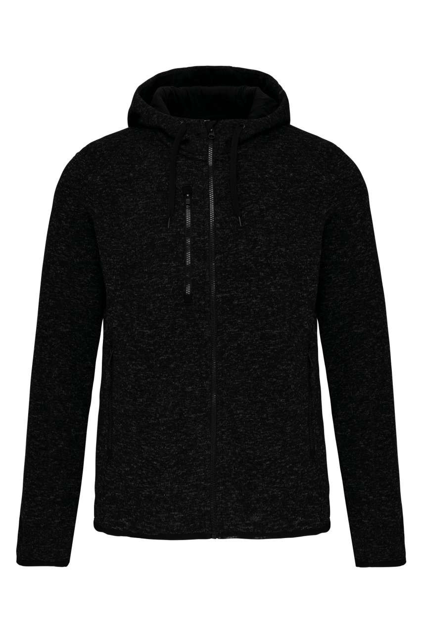LADIES’ HEATHER HOODED JACKET