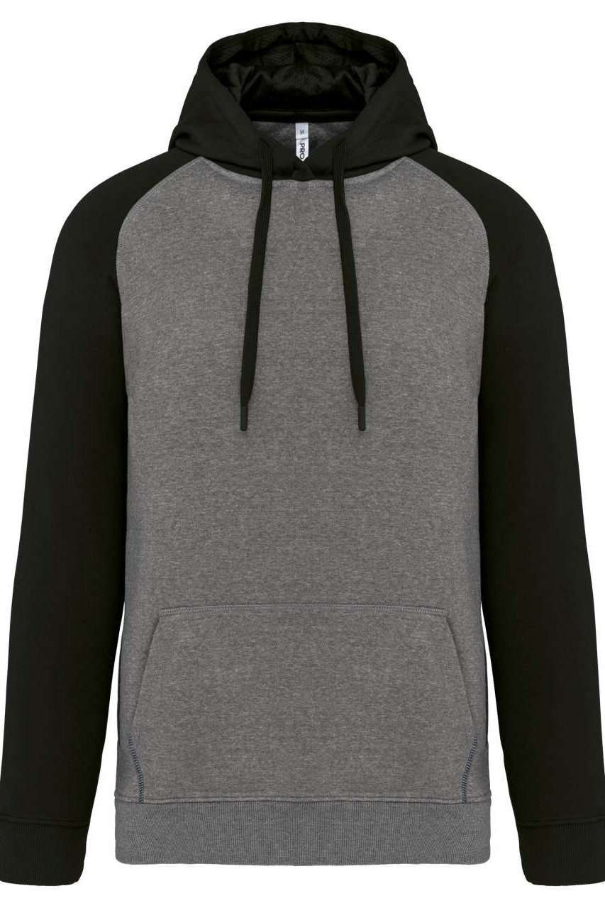 ADULT TWO-TONE HOODED SWEATSHIRT