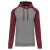 ADULT TWO-TONE HOODED SWEATSHIRT