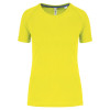 LADIES' RECYCLED ROUND NECK SPORTS T-SHIRT