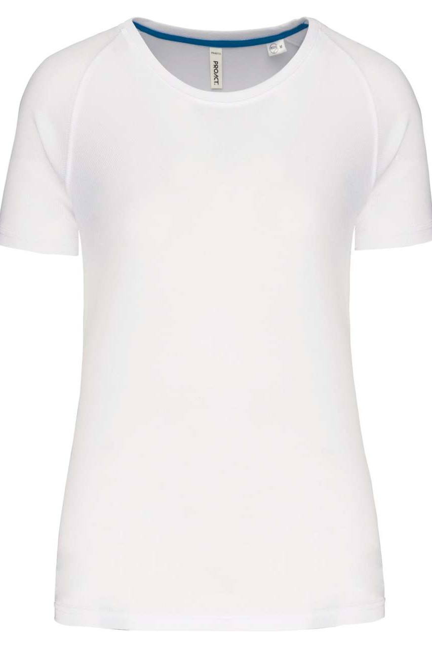 LADIES' RECYCLED ROUND NECK SPORTS T-SHIRT