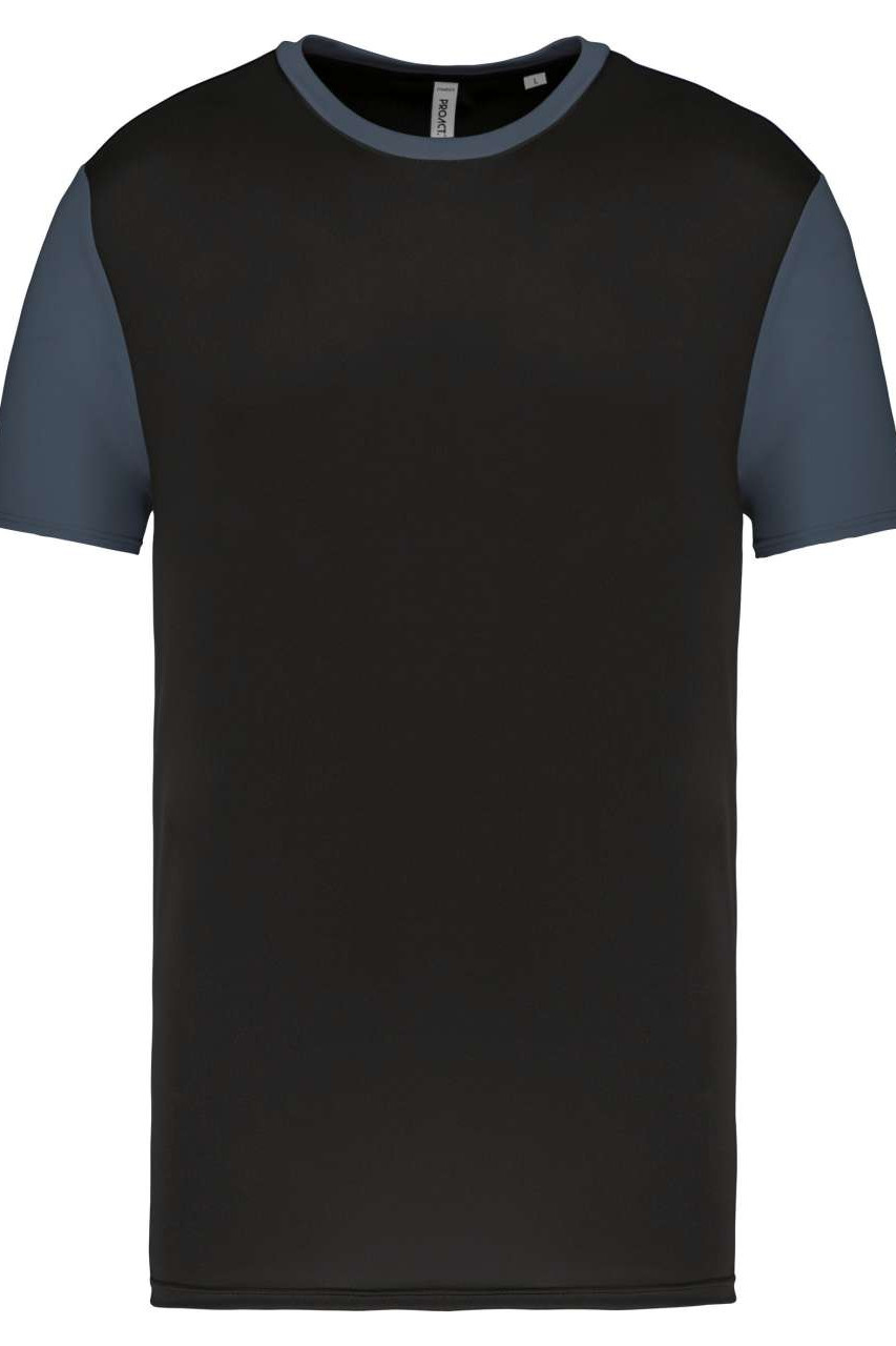 ADULTS' BICOLOUR SHORT-SLEEVED T-SHIRT