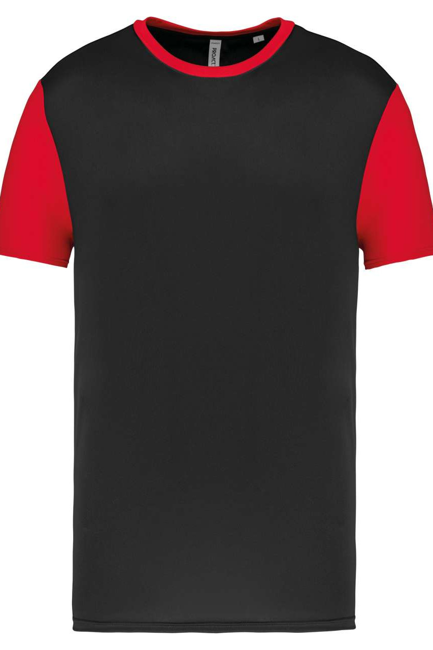 ADULTS' BICOLOUR SHORT-SLEEVED T-SHIRT