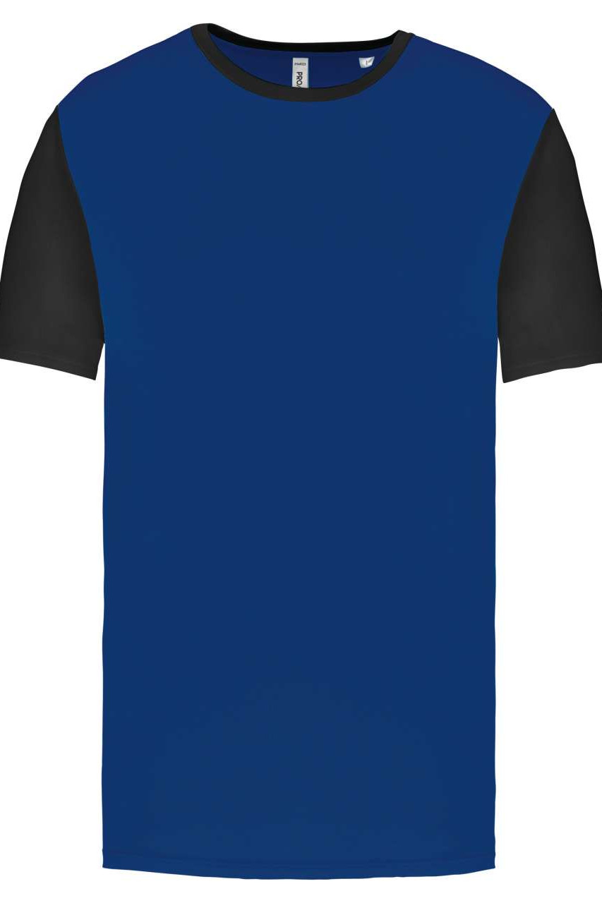 ADULTS' BICOLOUR SHORT-SLEEVED T-SHIRT