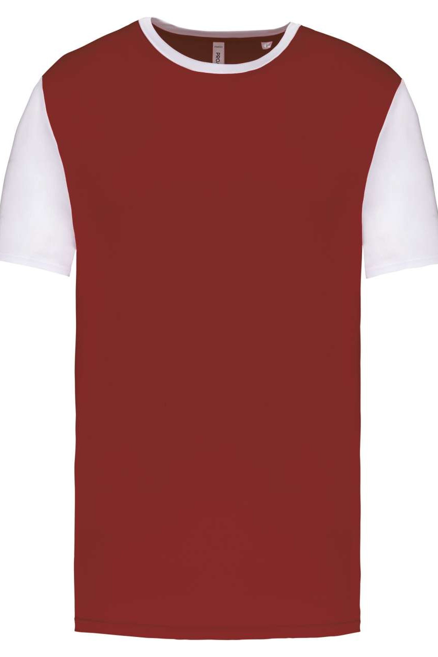 ADULTS' BICOLOUR SHORT-SLEEVED T-SHIRT