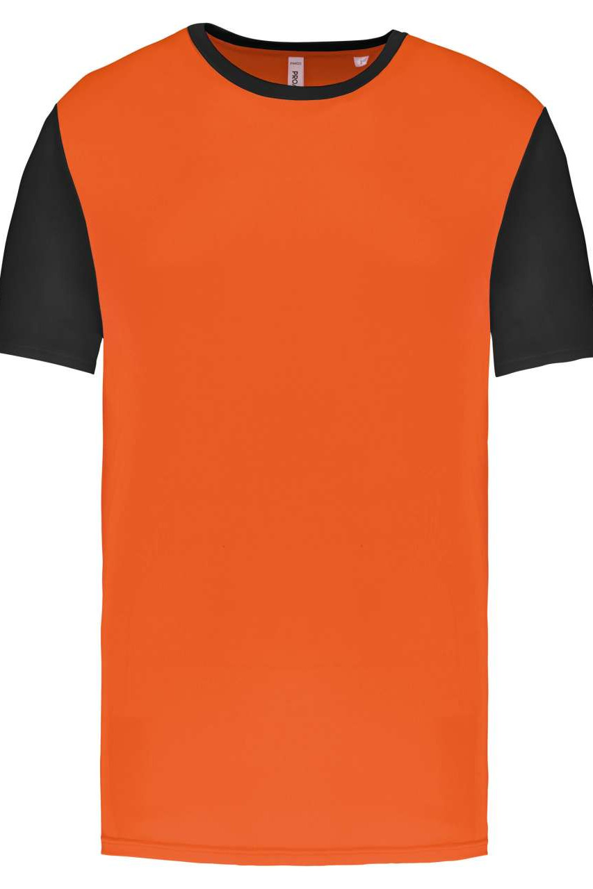 ADULTS' BICOLOUR SHORT-SLEEVED T-SHIRT