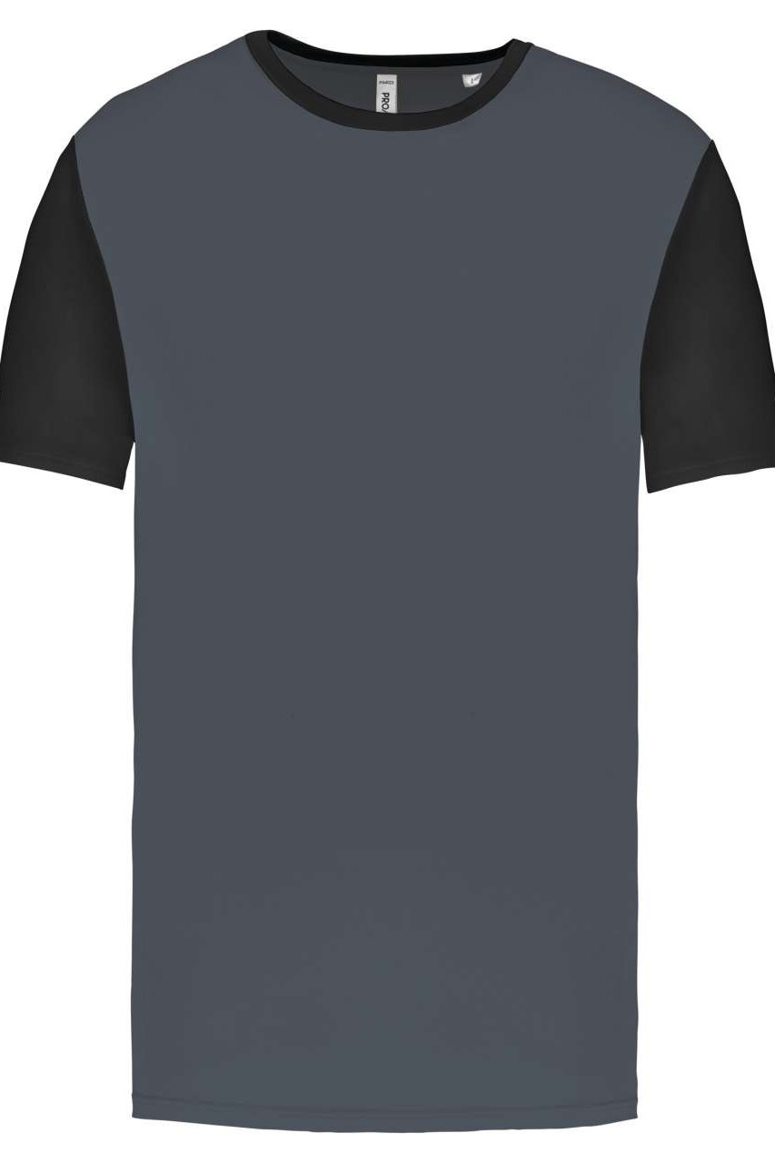 ADULTS' BICOLOUR SHORT-SLEEVED T-SHIRT