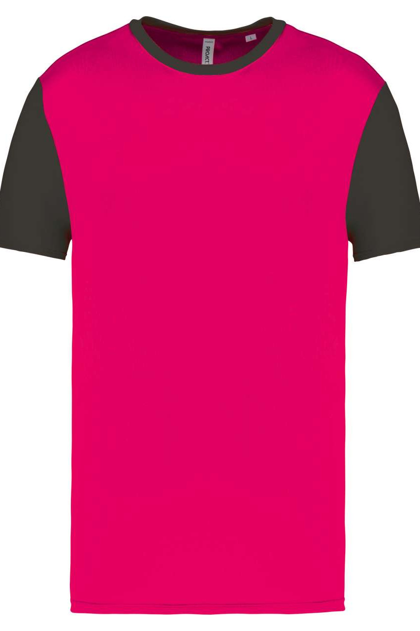 ADULTS' BICOLOUR SHORT-SLEEVED T-SHIRT