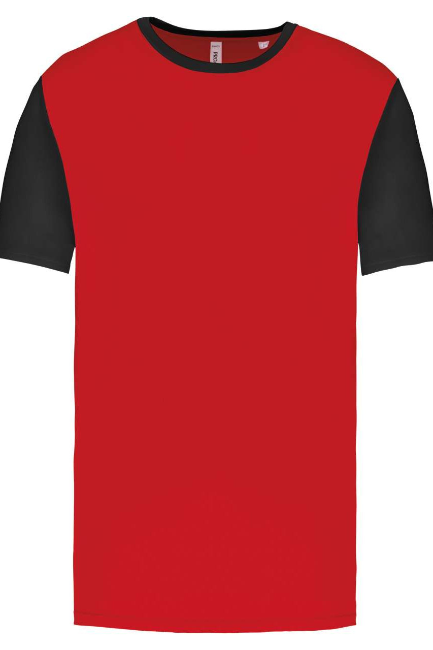 ADULTS' BICOLOUR SHORT-SLEEVED T-SHIRT