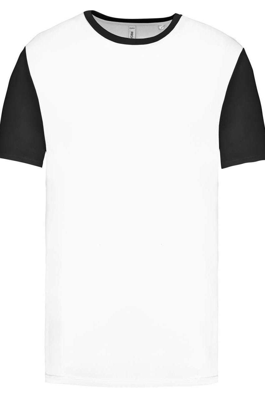 ADULTS' BICOLOUR SHORT-SLEEVED T-SHIRT