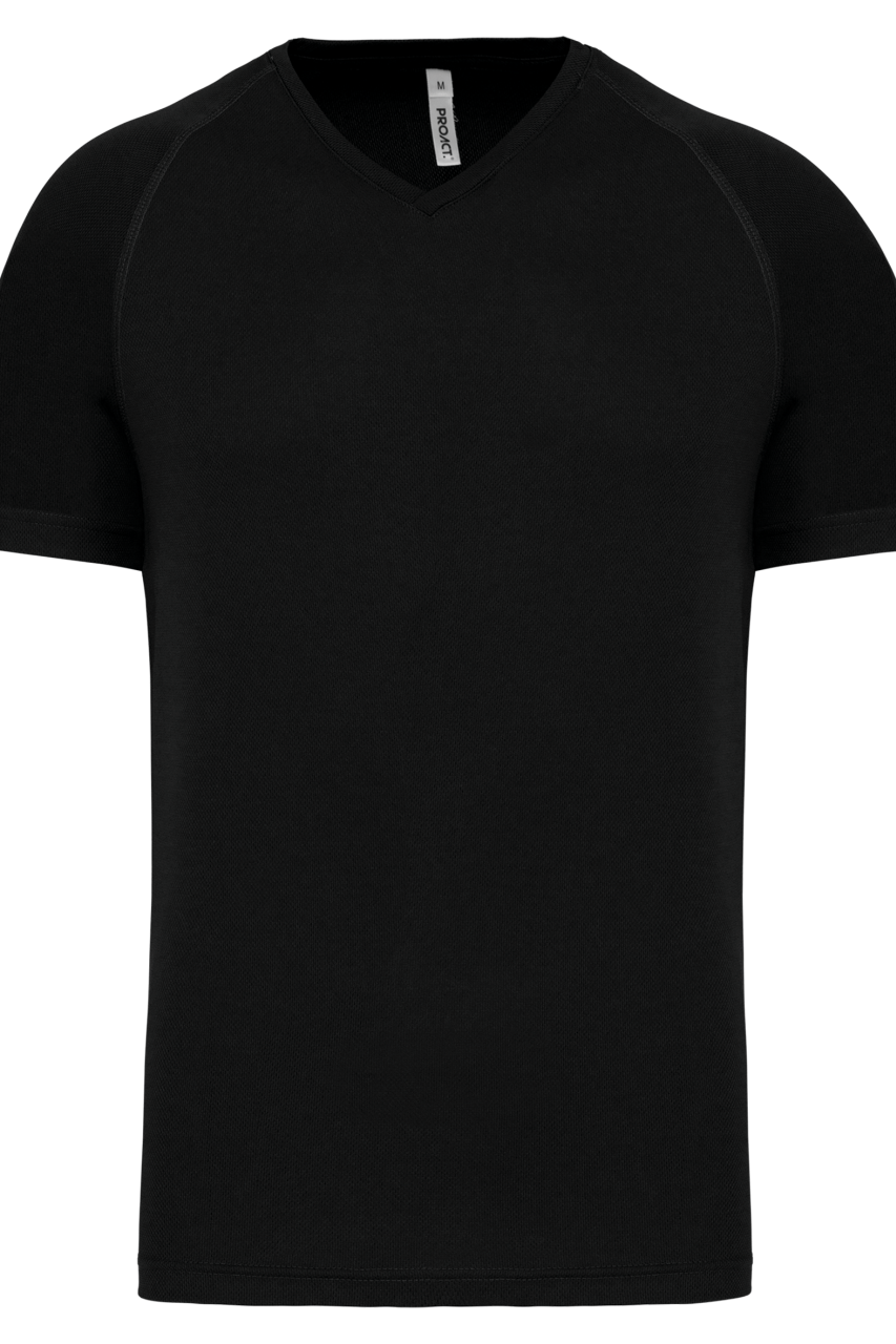 MEN’S V-NECK SHORT-SLEEVED SPORTS T-SHIRT