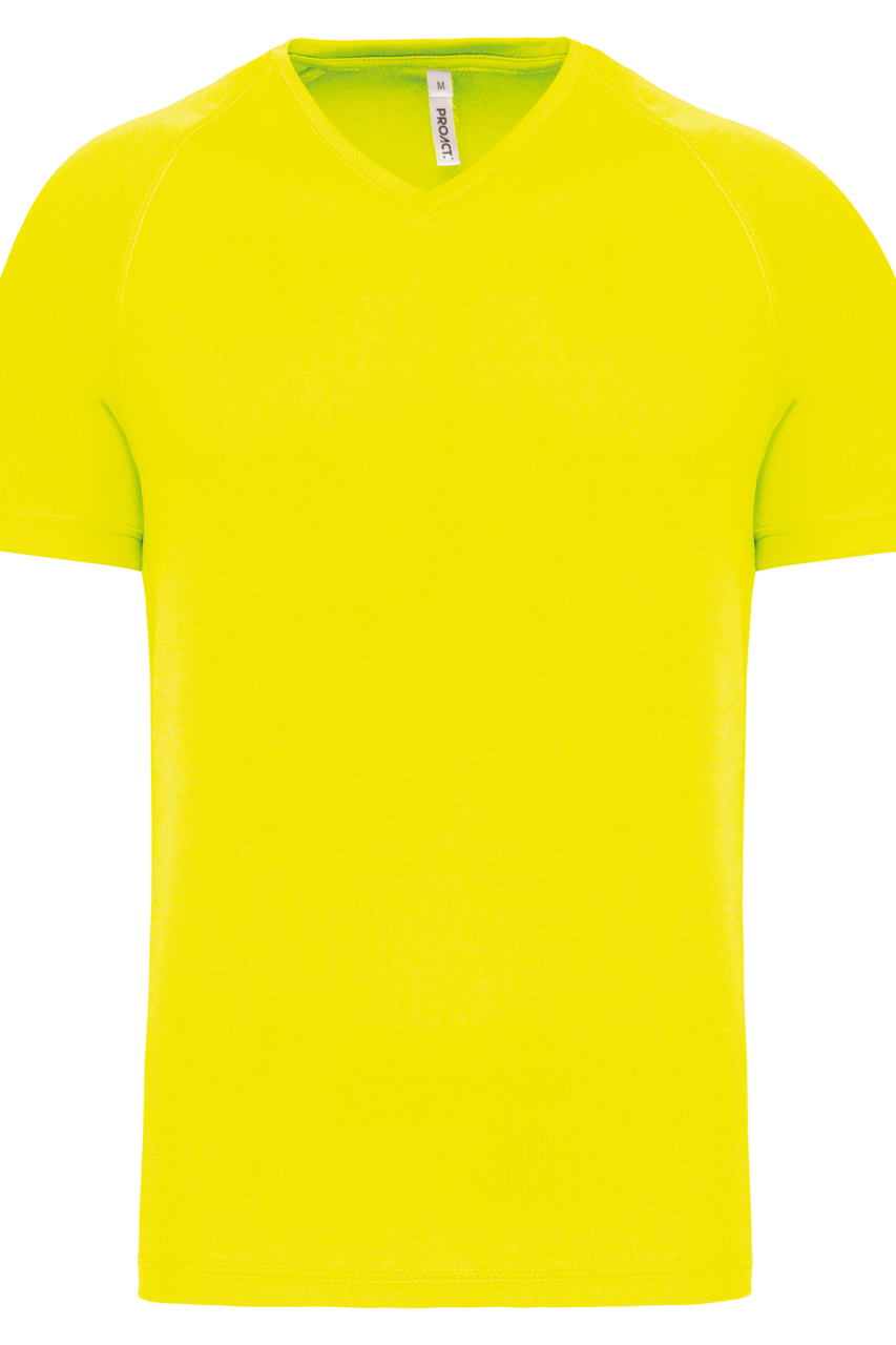 MEN’S V-NECK SHORT-SLEEVED SPORTS T-SHIRT