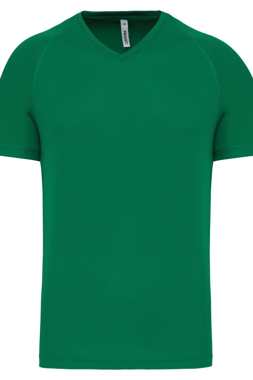 MEN’S V-NECK SHORT-SLEEVED SPORTS T-SHIRT