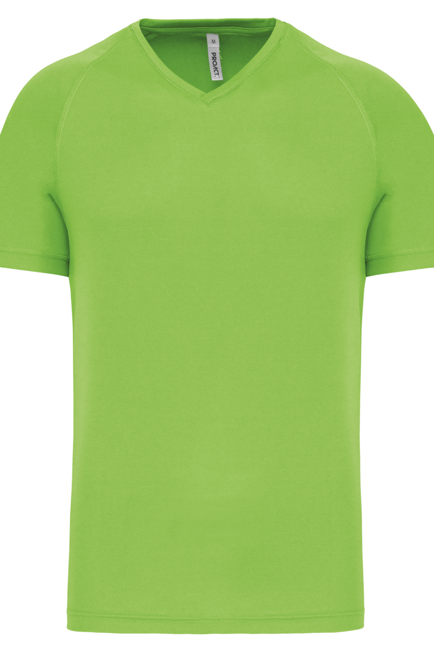 MEN’S V-NECK SHORT-SLEEVED SPORTS T-SHIRT