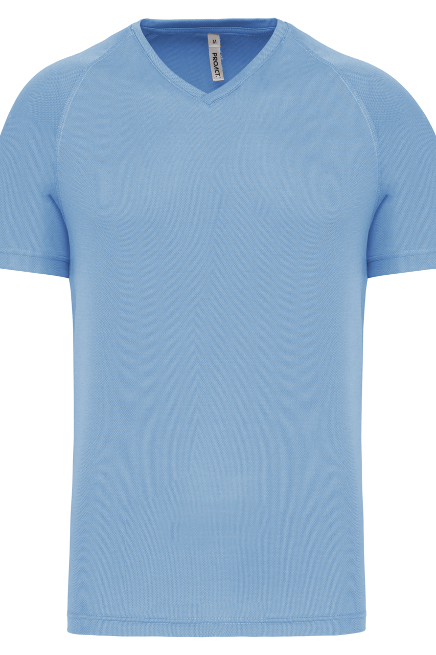 MEN’S V-NECK SHORT-SLEEVED SPORTS T-SHIRT