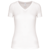 LADIES’ V-NECK SHORT SLEEVE SPORTS T-SHIRT