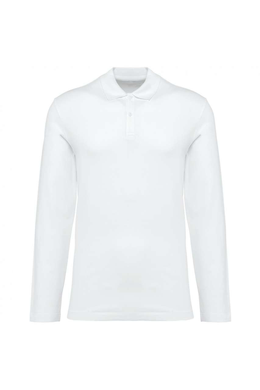 MEN'S LONG-SLEEVED SUPIMA® POLO SHIRT