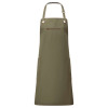 ‘BARLEY’ CONTRAST STITCH SUSTAINABLE BIB APRON