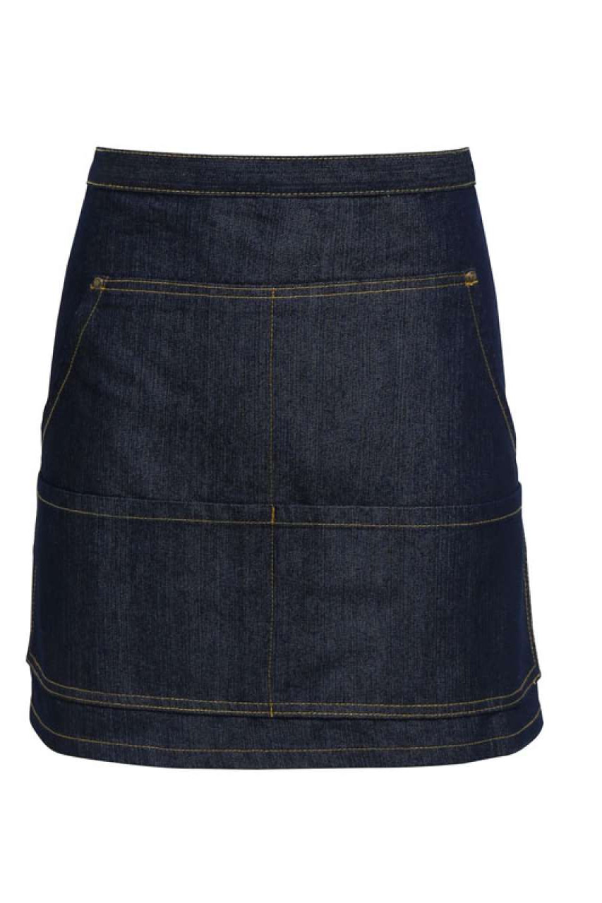 JEANS STITCH DENIM WAIST APRON