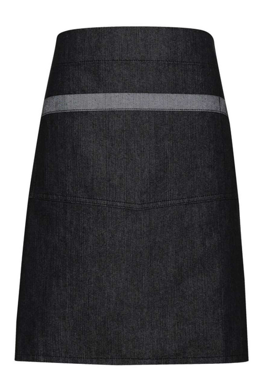 'DOMAIN' CONTRAST DENIM WAIST APRON