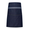 'DOMAIN' CONTRAST DENIM WAIST APRON