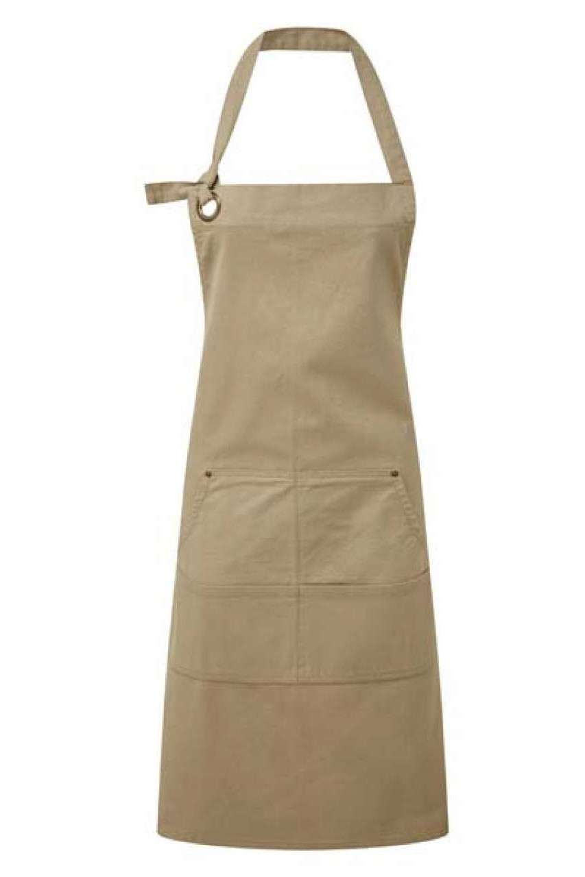 'CALIBRE' HEAVY COTTON CANVAS POCKET APRON