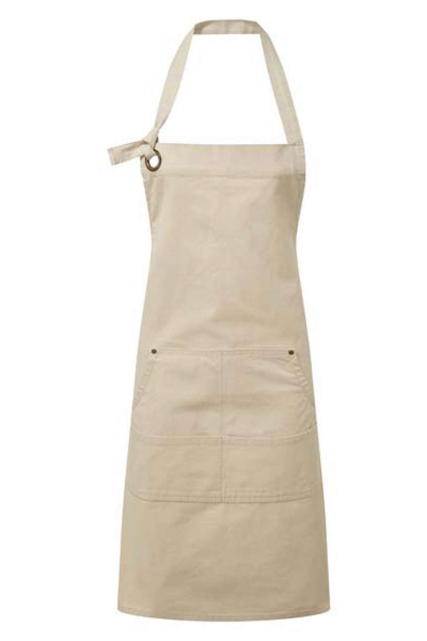 'CALIBRE' HEAVY COTTON CANVAS POCKET APRON